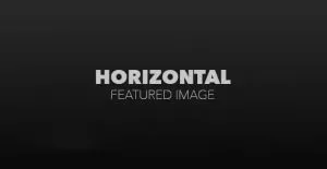 Template: Featured Image (Horizontal)